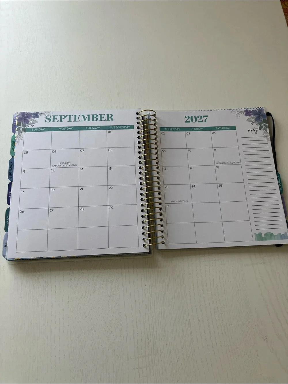 The Creative Expert 17 Month Planner-Rejoice In The Lord Always 8/26-12/27 NWT
